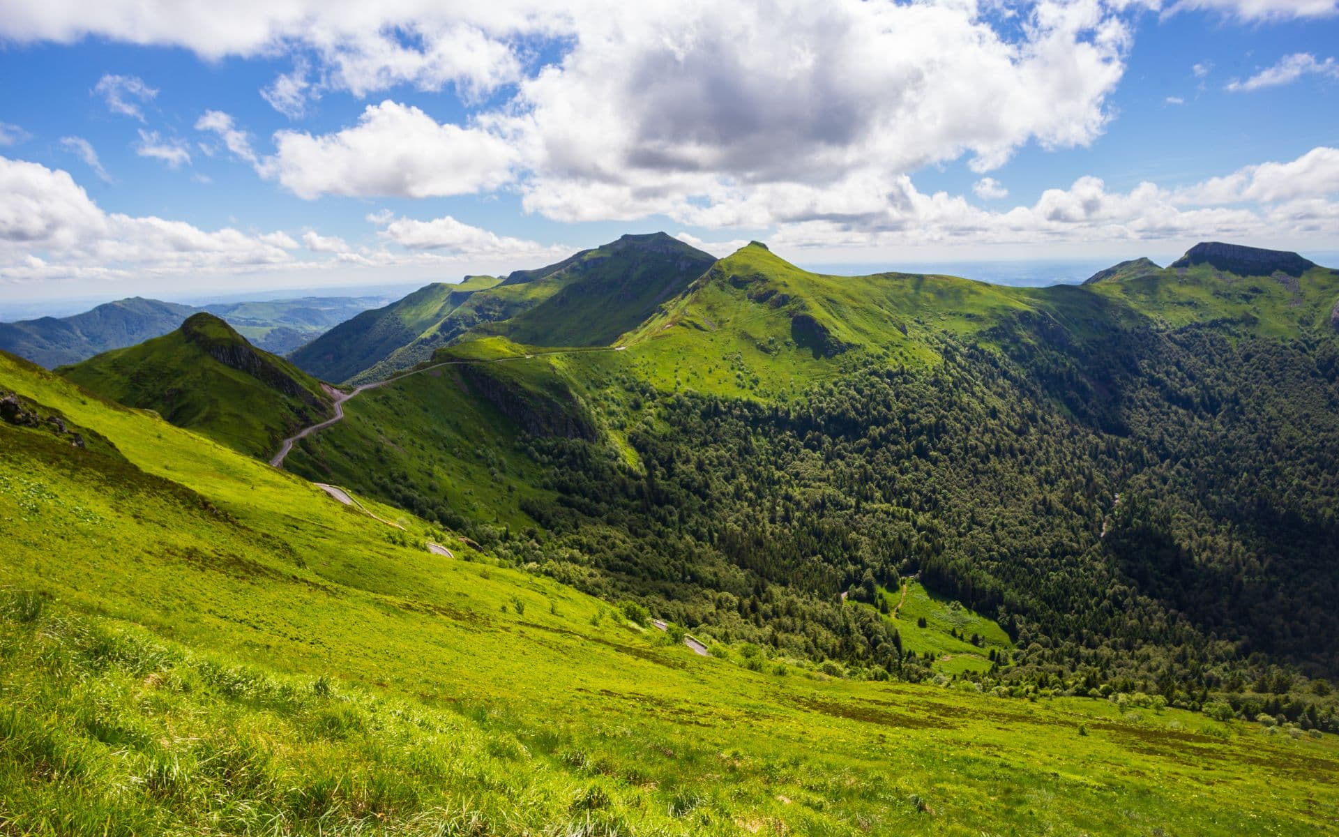 Alvèrnia, terra de volcans