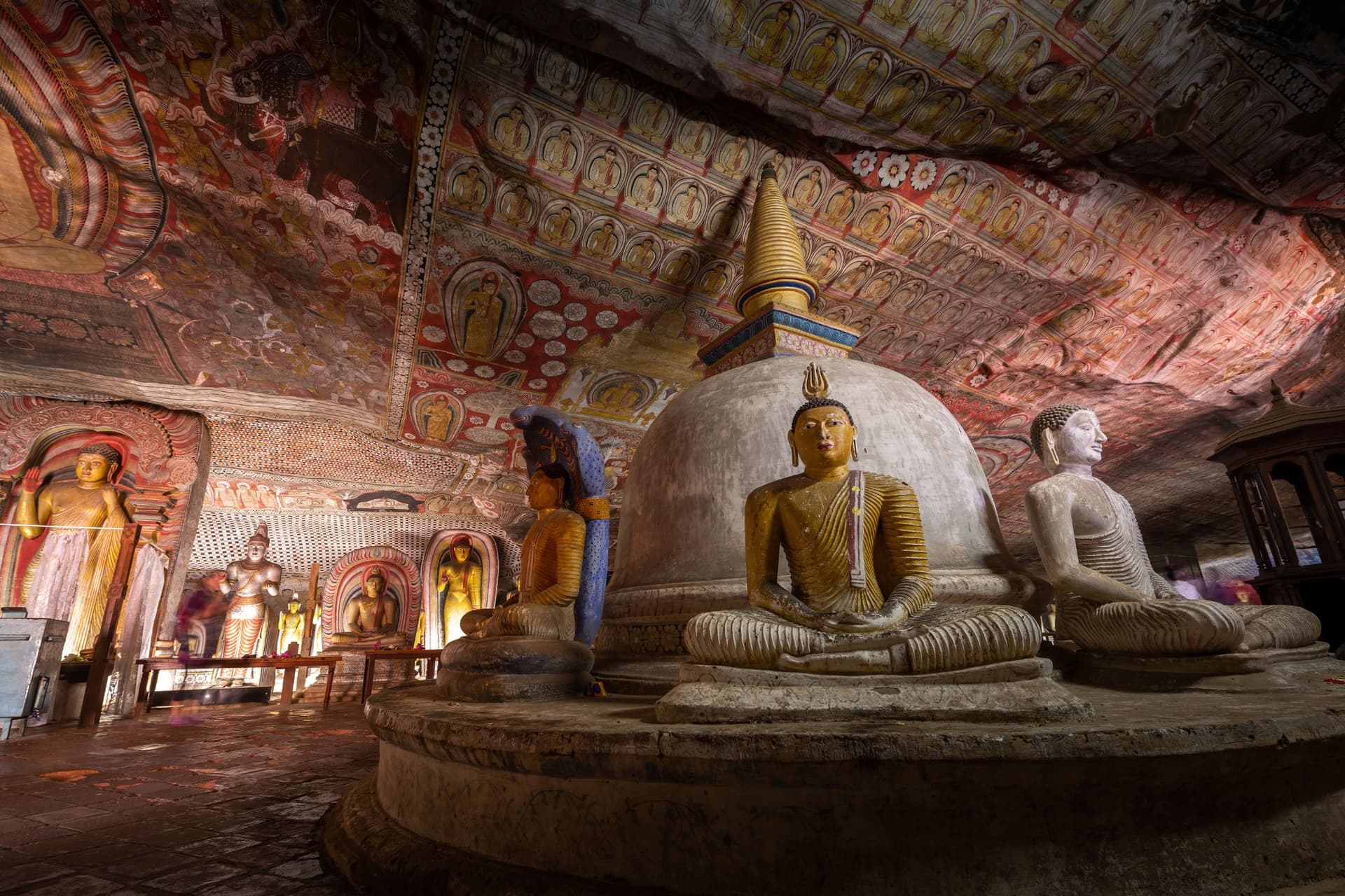 Coves de Dambulla a Sri Lanka.