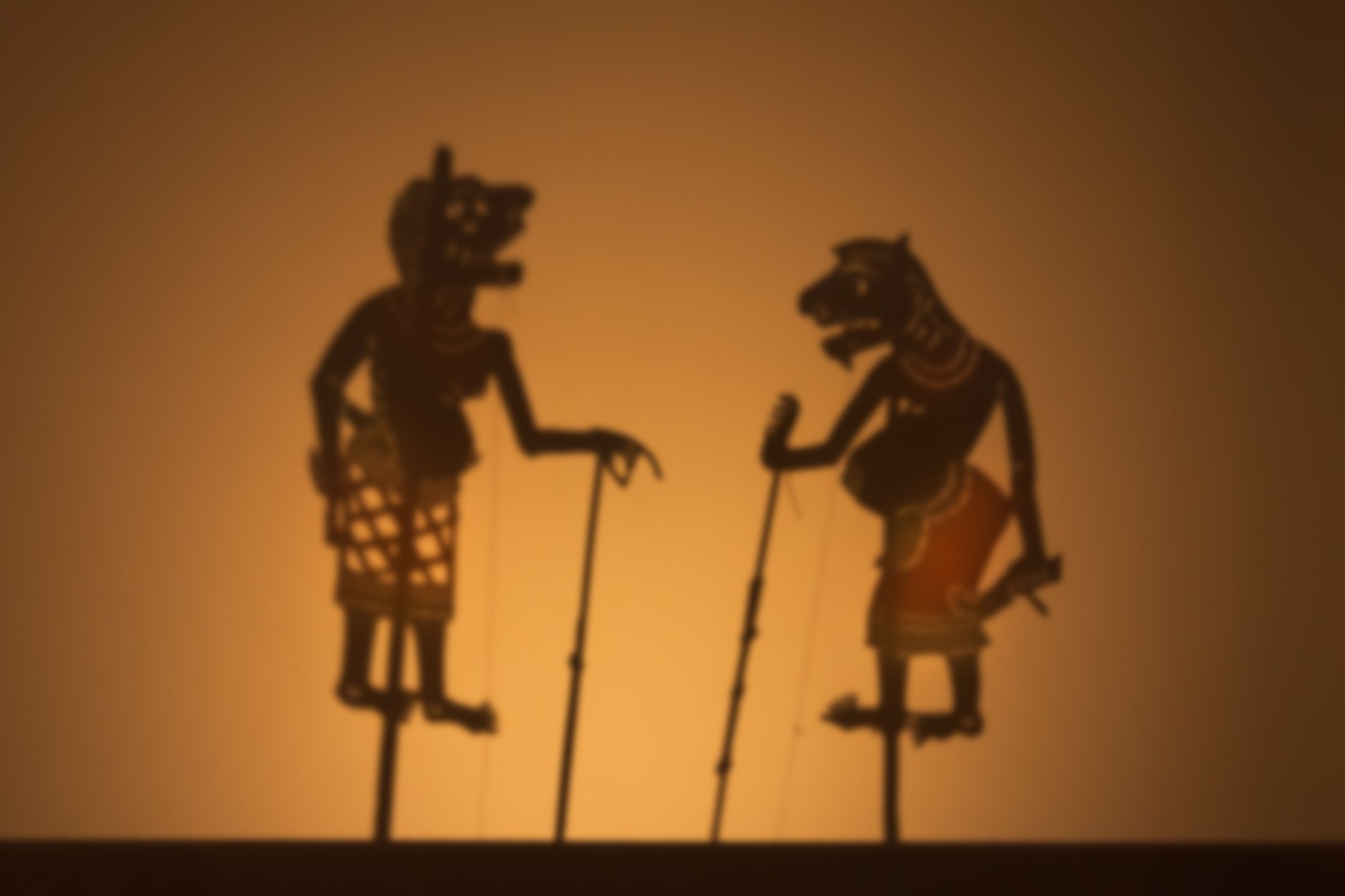espectacle d' ombres de titelles en tailàndia