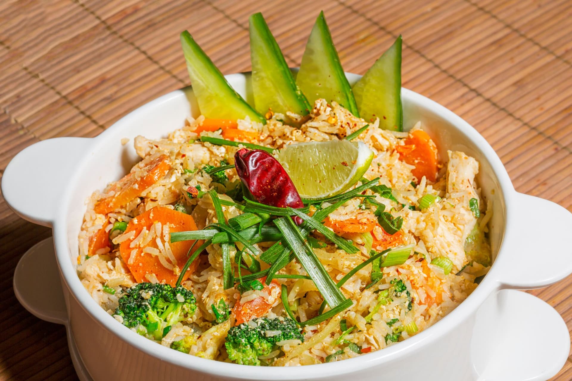 plat amb Khao pad
