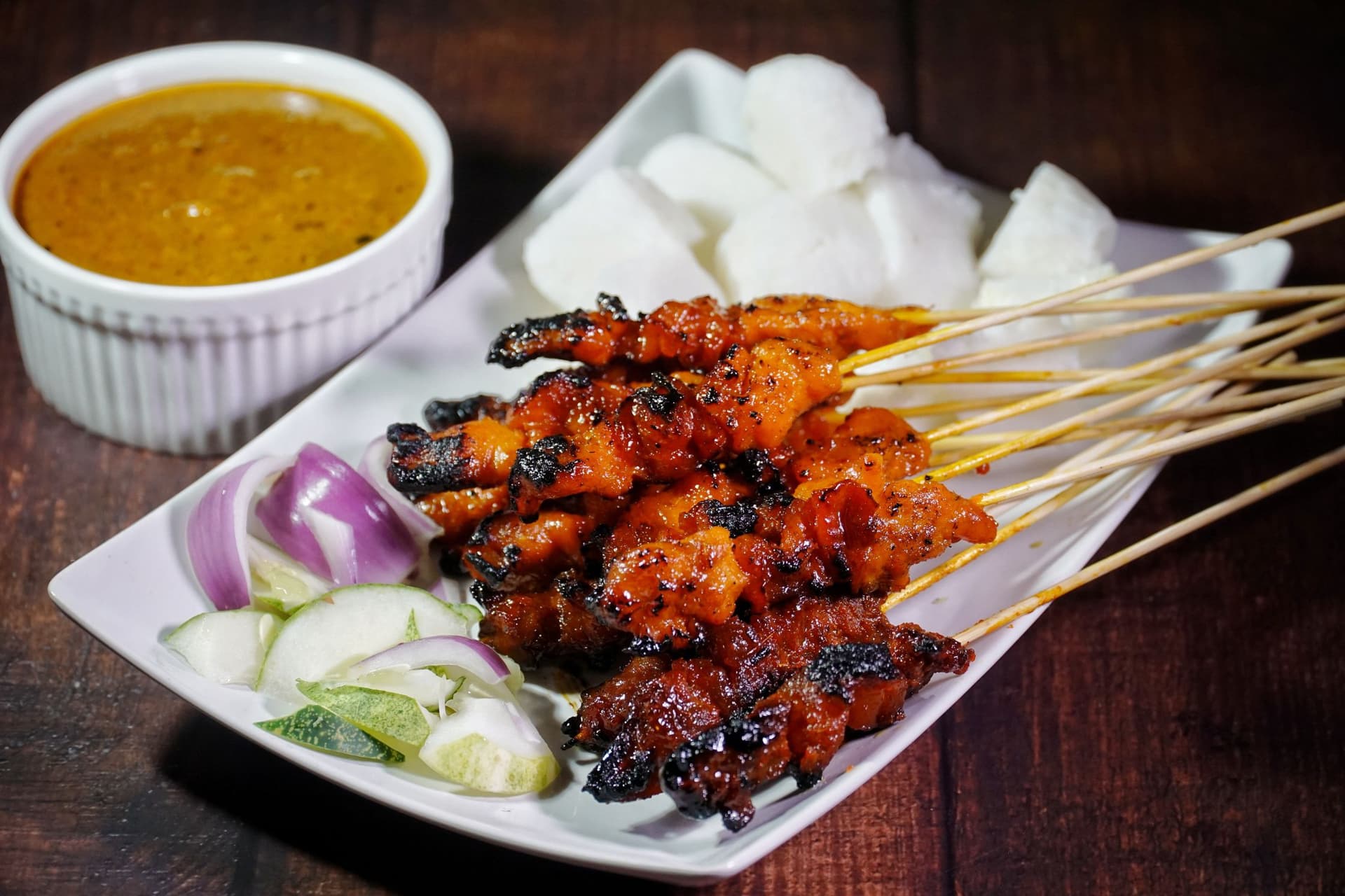 Brotxetes de Satay