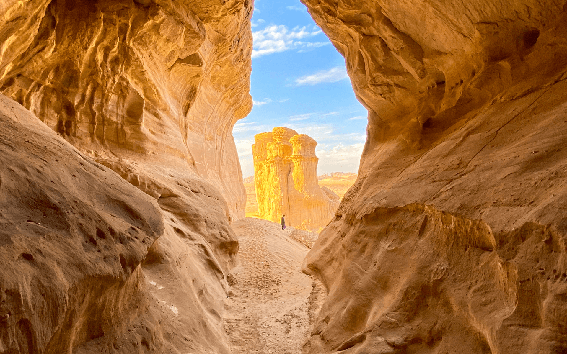 Imatge del desert d'Al-Ula