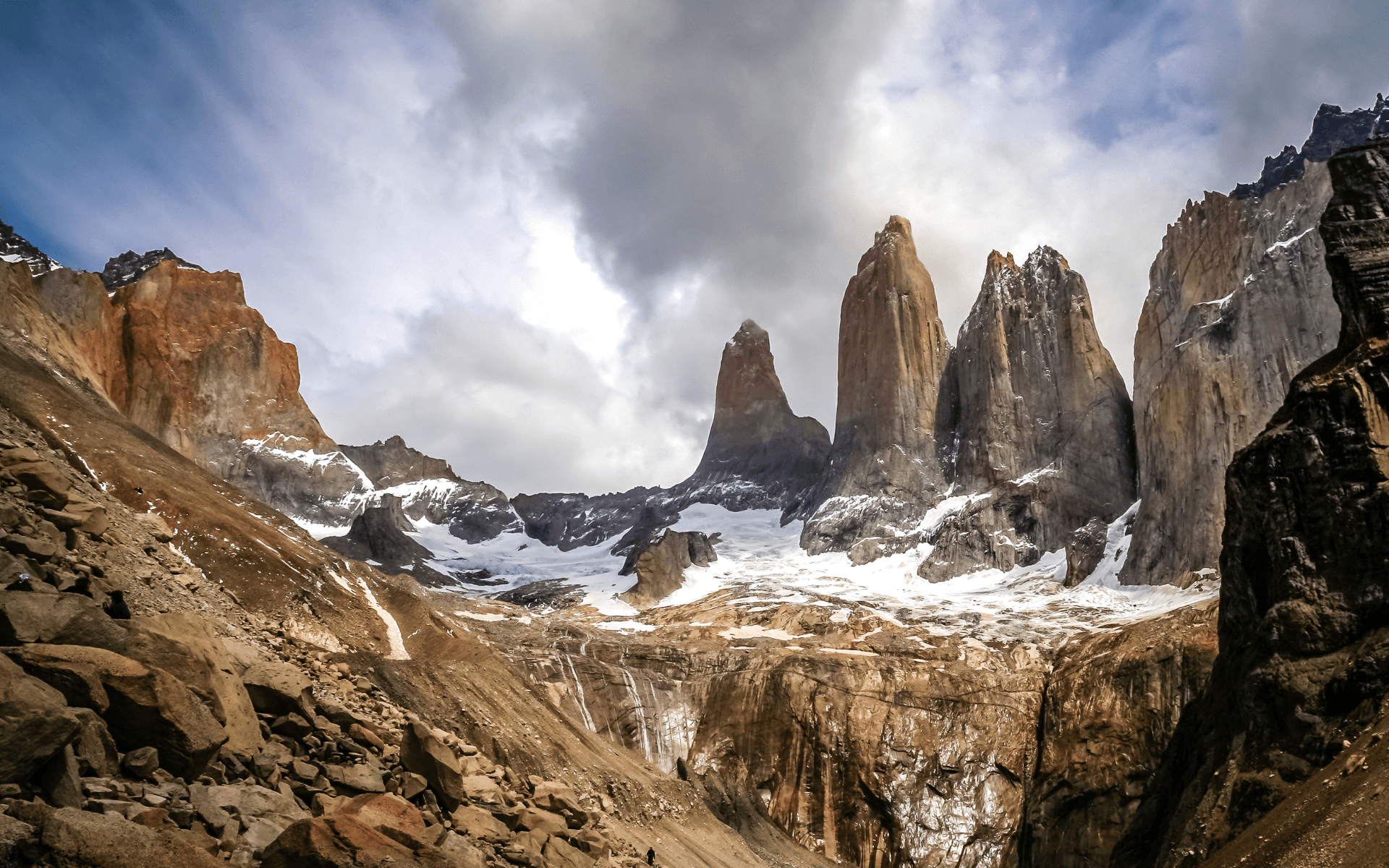 Imatge de les Torres del Paine a Xile