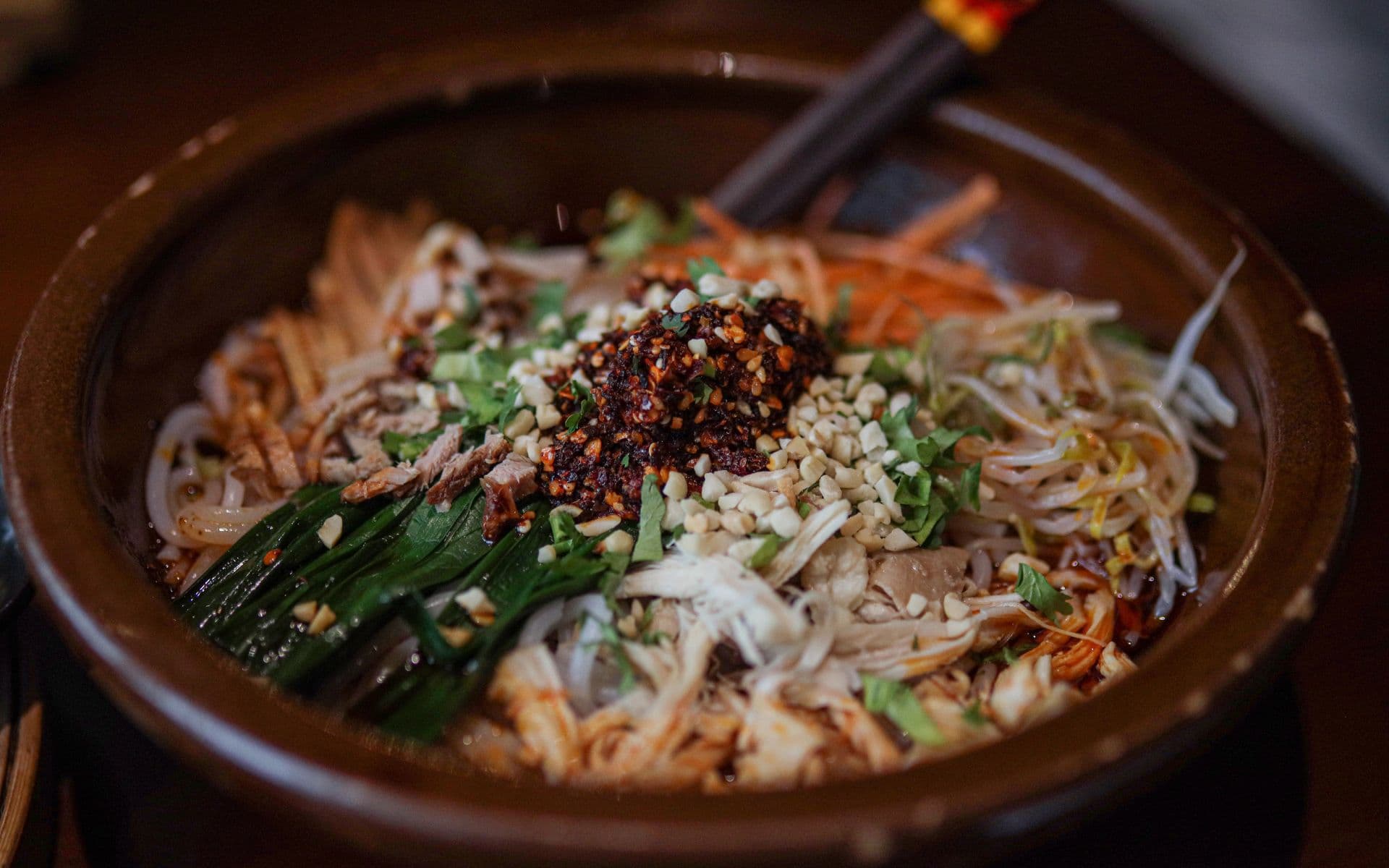 guoqiao mixian, plat típic de Yunnan.
