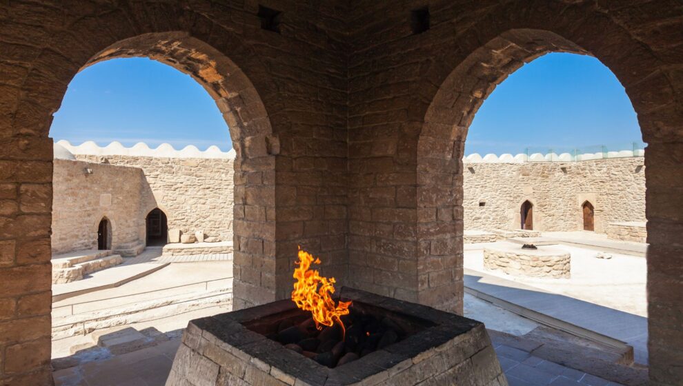 Temple del foc d’Atashgah a la península d'd’Absheron