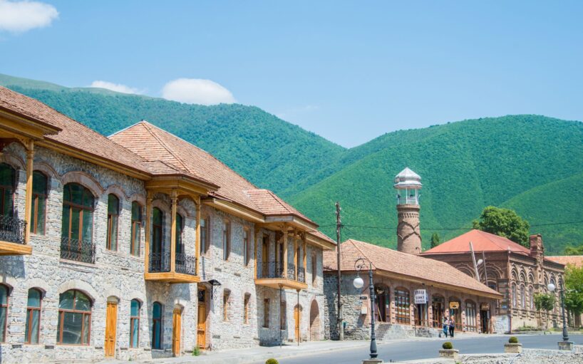 Viatge amb grup a Sheki, Azerbaidjan